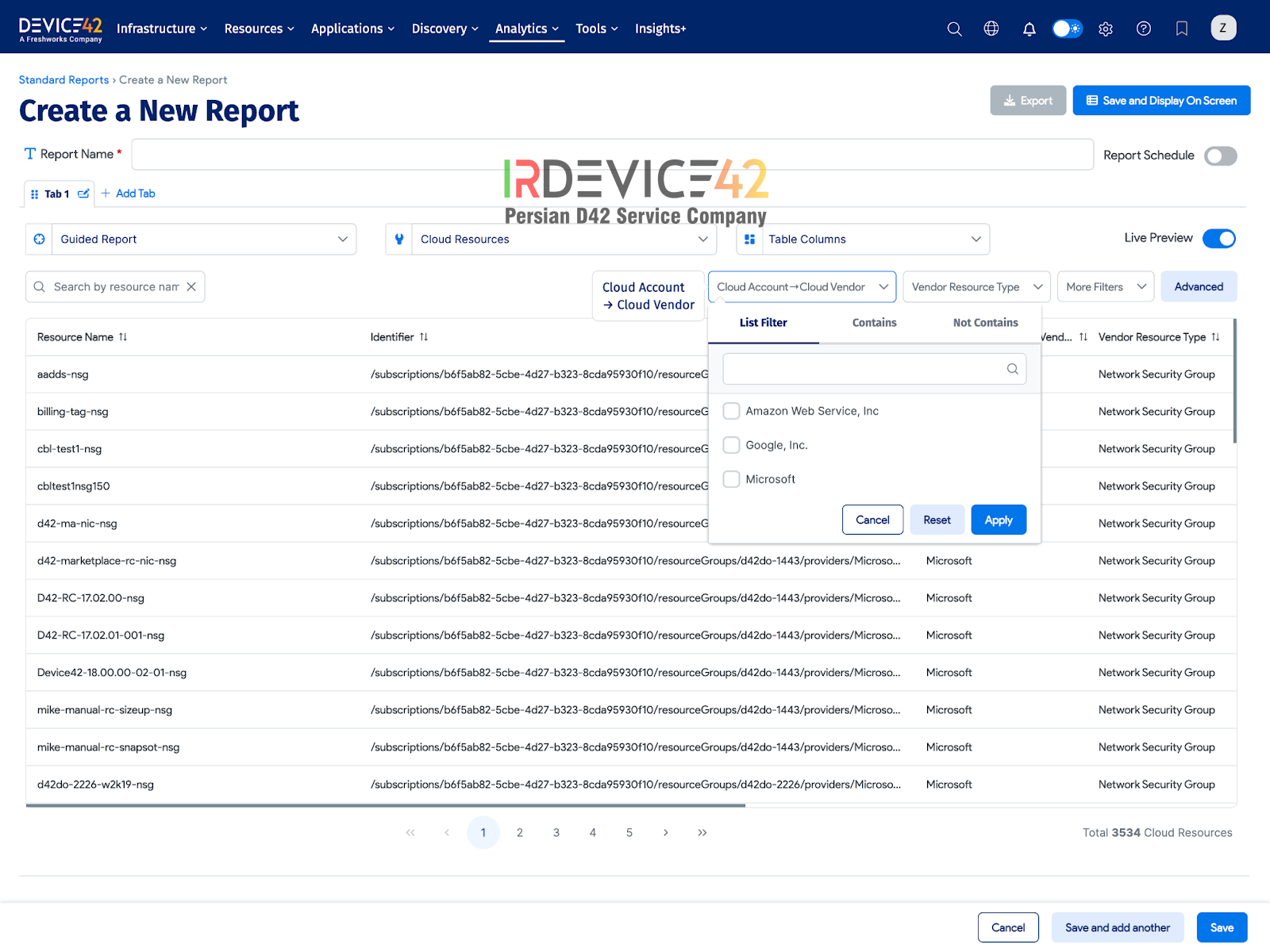 آپدیت Device42