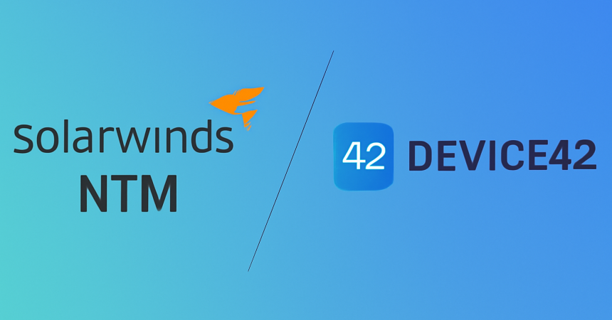 دیسکاوری شبکه با SolarWinds NTM یا Device42